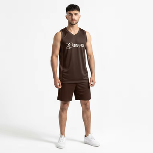 Maillot de basket-ball en charbon de bois de qualité supérieure pour les équipes professionnelles, les clubs d'entraînement, vêtements de sport en maille respirante - Product Image 1