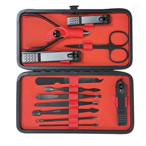 Kit de manucure professionnel en acier inoxydable avec logo personnalisé, coupe-ongles et outils de soin des ongles durables 3 en 1 - Product Image 6