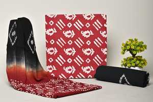 Custom Wood Block and Silk Screen Printed <b>Fabrics</b> Ideal for Clothing Designers and Home Textile Designers Ideal for Resale - Product Image 6