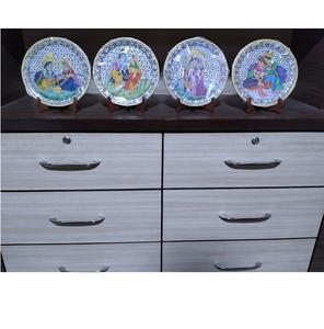 Placas Decorativas Pintadas a Mano con Ídolos Hindúes, Decoración de Pared para el Hogar, Arte Decorativo para Sala de Estar, Templo y Otros Espacios - Product Image 6