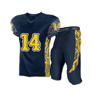 Personnalisez votre style 2025 Uniforme de football américain Respirant Plus Size Design imprimé - Product Image 6