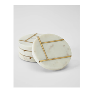 Posavasos de mármol redondo de latón, último diseño, decoración de cocina y mesa, alfombrillas y almohadillas de lujo, posavasos de mármol a bajo precio - Product Image 3