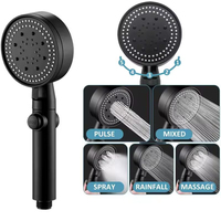 Douchette de toilette portable 5 fonctions en ABS, haute pression, simple, avec filtre, modèle 2026
