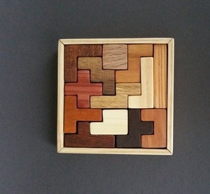 Trò chơi câu đố bằng gỗ thủ công truyền thống tư nhân kết hợp nghệ thuật với thử thách tinh thần cho mọi lứa tuổi - Product Image 5