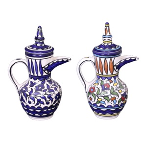 หม้อกาแฟดัลลาห์แบบอาหรับสีทอง ดีไซน์สลักมือ หรูหรา สำหรับใช้ในบ้าน โรงแรม ร้านอาหาร ราคาขายส่ง - Product Image 6