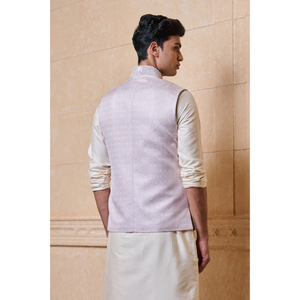 Vestes Nehru personnalisées avec motifs brodés Vestes Nehru pour mariages Vestes Nehru élégantes pour hommes - Product Image 3