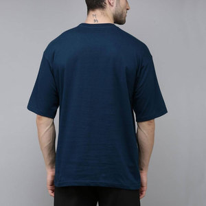 เสื้อยืดโชว์ไหล่สำหรับผู้ชายผลิตจากผ้าฝ้ายโพลีเอสเตอร์คุณภาพสูง - Product Image 2