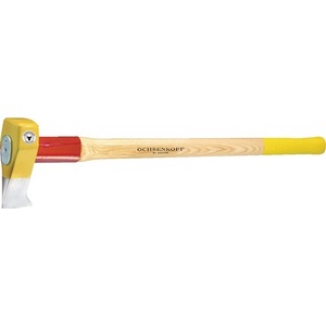 BIG-OX 3000g Marteau à fendre le bois, grande face de frappe, manche en hickory, design tête de bœuf durable - Product Image 1