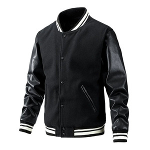 Veste Letterman entièrement personnalisable Veste universitaire vintage à boutons classiques de qualité supérieure avec logo personnalisé OEM vente en gros - Product Image 2