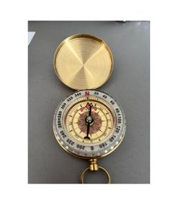 Brújula Náutica de Latón Estilo Antiguo, Instrumento de Dirección para Marineros, Decoración de Cabina de Navegación, Marítimo - Product Image 4