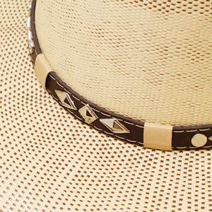 Sombrero Bangora artesanal | Sombrero <b>western</b> premium | Fabricante OEM y ODM - Product Image 4