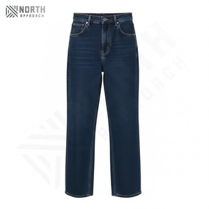 Pantalones Vaqueros de Diseño Moderno y Alta Calidad, Algodón Original, Sostenibles, Suaves, con Logotipo Personalizado, Estilo Ajustado y Holgado - Product Image 1