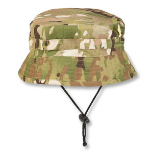 Gorras de Sol Redondas Casuales de 5 Paneles, Sublimadas Personalizadas, Impermeables, de Poliéster y Algodón, Unisex - Product Image 4