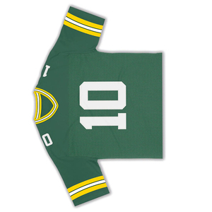 Vente en gros de maillots de football américain personnalisés maille à séchage rapide avec impression par sublimation manches courtes pour l'été et l'hiver prix bon marché - Product Image 3