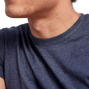 Camisetas lisas de algodón 100% amigables con la piel para hombres Camiseta con logotipo impreso OEM ODM de alta calidad - Product Image 6