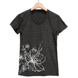 T-shirts vintage pour hommes 100% coton coupe ample manches courtes sérigraphie blanc solide motif t-shirts - Product Image 4