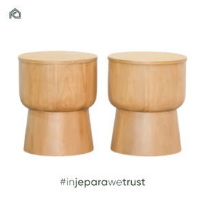 Mueble de Lujo para el Hogar, Mesita de Noche de Madera Maciza de Teca para Hotel, Alojamiento, Dormitorio, Armario de Almacenamiento, Mesa Auxiliar - Product Image 4