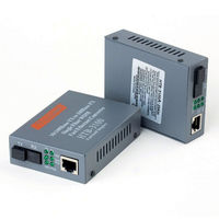 Équipement de fibre optique 10/100m Htb3100 Mini SFP Netlink RJ45 Convertisseur de média Ethernet