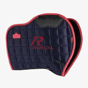 Tapis de selle de cheval anglais en gros tissu respirant durable de qualité supérieure doublure douce conception équestre confortable - Product Image 6
