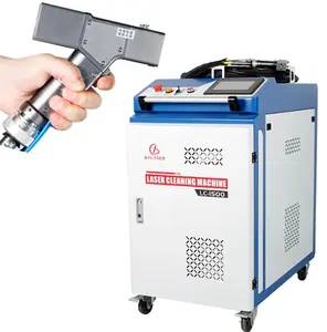 High Quality Cheap 1000w 1500w 2000w laser cleaning machine Fiber Laser Rust Removal Machine for cleaning rusty metal