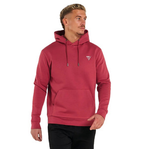 Sudadera con capucha Borgoña para hombre Elegante y cómoda para cada ocasión Estilo sin esfuerzo para cualquier temporada - Product Image 3