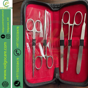 Vente en gros 18 pièces kit de suture pour chirurgie mineure ciseaux instruments en acier inoxydable de qualité unique - Product Image 4