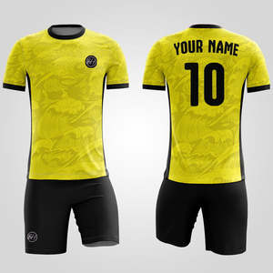 Ensembles d'entraînement de football pour hommes personnalisés de haute qualité 100% polyester à séchage rapide respirant confortable et durable uniformes à impression numérique - Product Image 6