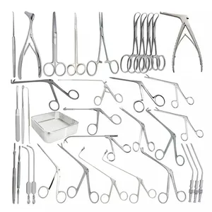 Набор из 36 инструментов для хирургии носа и септопластики для увеличения носового дренажа
