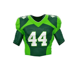 Ensemble d'uniformes de football américain Team Issue fabriqué pour les entraînements réguliers et les matchs officiels en utilisant un tissu respirant et résistant - Product Image 2