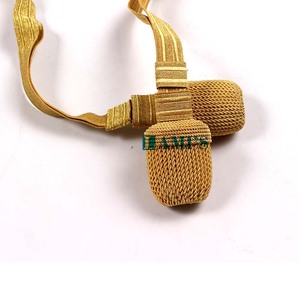 Noeud de sabre uniforme de haute qualité fil d'or Noeuds de sabre d'officier en gros Noeuds de sabre de cérémonie décoratifs - Product Image 1