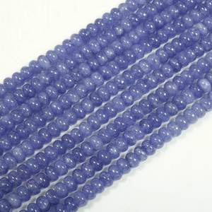 8mm Tanzanite Quartz Rondelle Shape Beads Natural Gemstone Strand for <b>Bracelet</b> Necklace Jewelry Making Trending Beads 2026 Look - Product Image 3