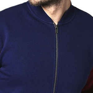 Veste universitaire d'hiver à capuche personnalisée de haute qualité pour hommes, en cuir, grande taille, matelassée, coupe-vent, respirante, avec doublure en coton - Product Image 5