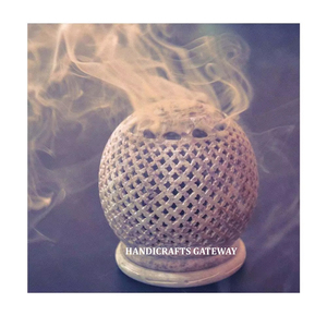Portavelas de luz de té tallado de esteatita Natural hecho a mano más hermoso forma redonda para decoración del hogar propósito al mejor precio - Product Image 1