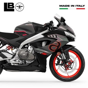 Adesivi Protettivi Laterali per Serbatoio 3D Personalizzati con Logo per Aprilia RS 457 2024-25 - Product Image 5