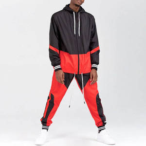 Conjunto de Pantalones Cortos y Chaqueta Cortavientos Personalizados para Hombre, Traje Deportivo de 2 Piezas con Cierre Reflectante de Secado Rápido, Ropa Urbana de Otoño - Product Image 4