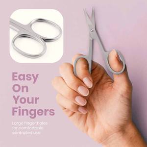 กรรไกรตัดหนังเล็บส่วนบุคคล คมพิเศษ ทำจากสแตนเลส พร้อมซองหนัง - Product Image 6