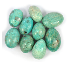 Amazonita Natural de gran calidad, piedra supercaída para decoración, piedras de cristal, regalos, venta al por mayor - Product Image 1