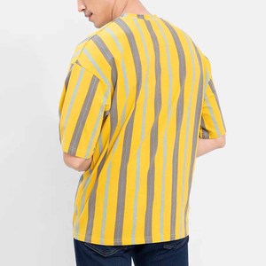 Camiseta de hombro para hombre caído con estampado personalizado Llegada La mejor camiseta de verano de gran tamaño para hombre - Product Image 6