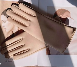 Invierno mujer PU cuero más felpa grueso terciopelo cálido conducción impermeable guante femenino sólido deporte ciclismo a prueba de viento manopla O86 - Product Image 5