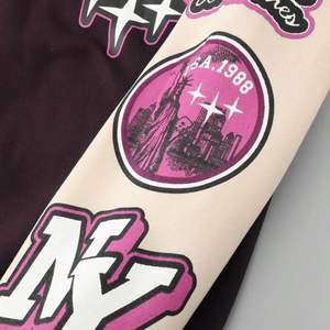 Vente en gros, nouvel arrivage de vestes universitaires brodées en chenille 3D avec logo personnalisé, vestes confortables en cuir tendance pour la saison d'hiver - Product Image 5