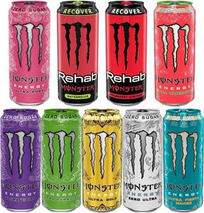 Suministro al por mayor de 24 bebidas energéticas Monster Ultra de 500 ml con sabores mixtos - Product Image 4