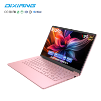Ordinateur portable DIXIANG personnalisable 14 pouces N3350 Or rose 6 Go 128 Go 256 Go 512 Go Clavier Chiclet, pour revendeurs en marque blanche et distributeurs de marques