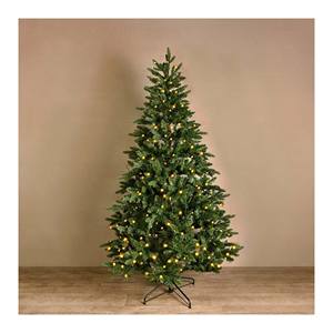 Haute qualité 210cm 7FT blanc floqué neige artificielle arbre de Noël LED lumières (plus de 2000) debout pour les décorations de Noël - Product Image 2