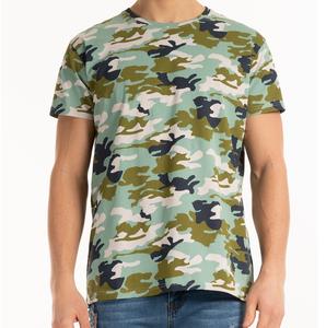 เสื้อยืดลายพรางสำหรับผู้ชายระบายอากาศได้ดีเสื้อยืดเข้ารูปและสวมใส่สบาย - Product Image 1