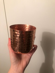 Stainless Steel Hammered Design Round Candle <b>Jar</b> Custom Christmas Occasion Discounted Price - Product Image 4