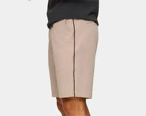 Men's High Street Summer Shorts Casual Cotton Sweat Shorts Drawstring Ripped Distressed jogger Solid Pattern Shorts - Product Image 4