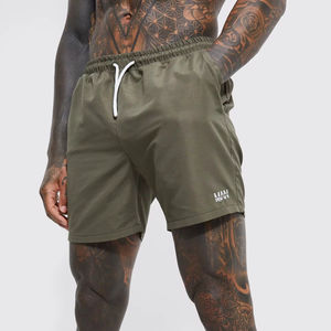 Pantalones cortos de algodón personalizados de buena calidad para hombre, estilo informal de verano, bolsillo de trabajo recto transpirable - Product Image 1