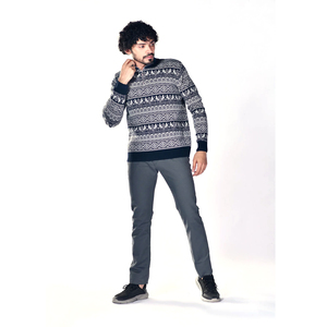 2022 Custom Men's <b>Quarter</b> <b>Zip</b> Fleece Pullover Sweatshirt Knitted Golf Mock Neck <b>Sweater</b> Logo Decoration Various Sizes Colors - Product Image 1