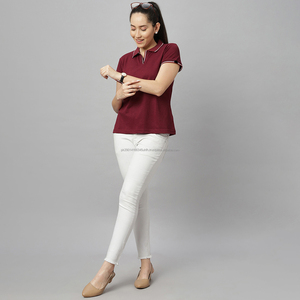 Camiseta Polo de Lana Merino para Mujer Fit2Fight, 100% Lana Merino, Camiseta Polo para Mujer, Camiseta de Lana Merino para Mujer - Product Image 5