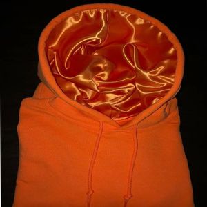 Sudadera con capucha de satén para hombre y mujer, jersey de gran tamaño con forro de colores personalizados, nuevo diseño, venta al por mayor, alta calidad - Product Image 3